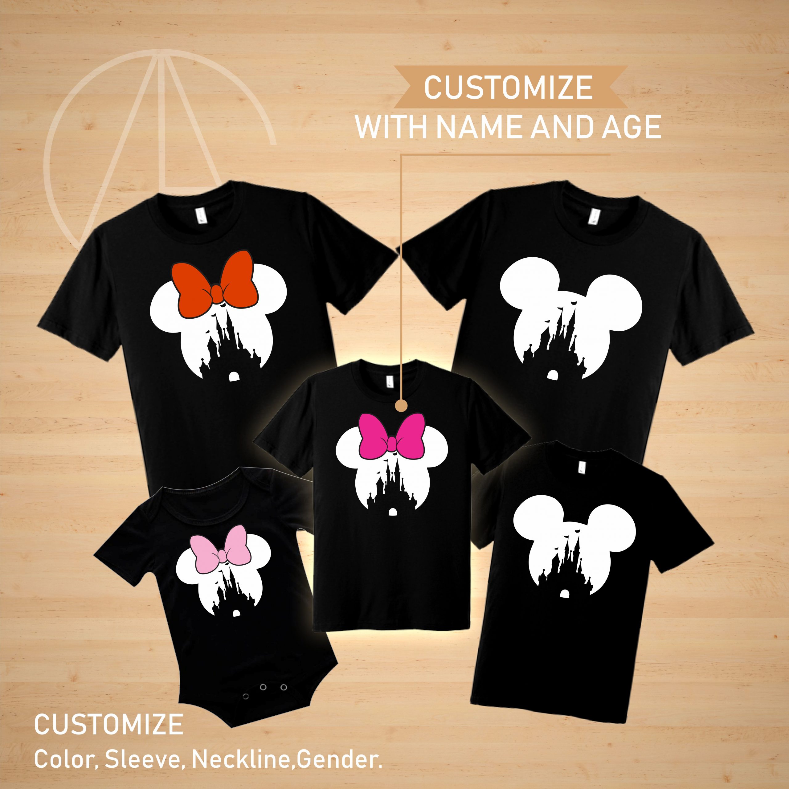 DISNEY - FAMILY - BLACK