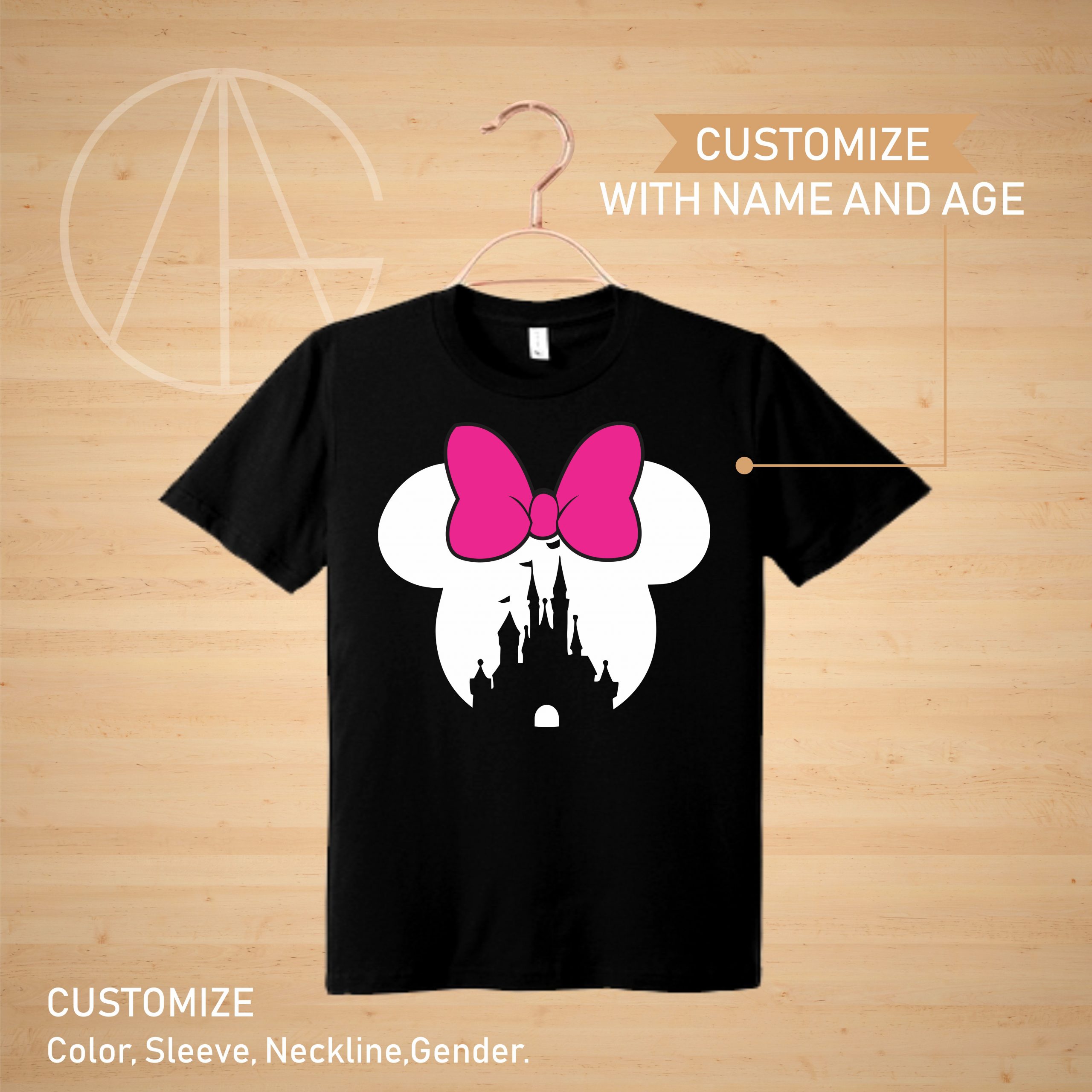 DISNEY - NIÑA - BLACK