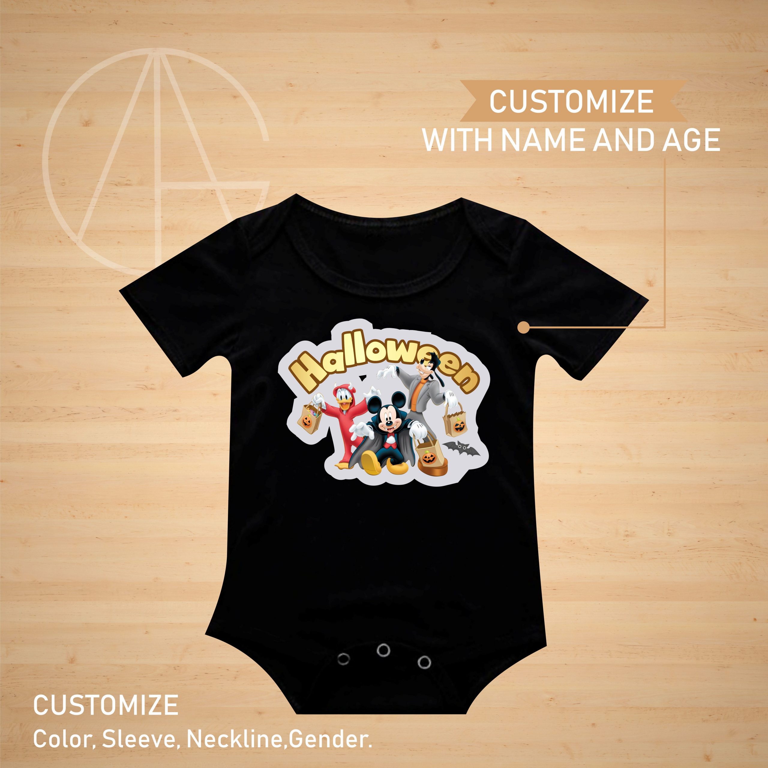 HALLOWEEN - MAMELUCO - BLACK